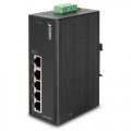 PLANET ISW-504PT Industrial 5-Port 10/100TX Ethernet Switch with 4-Port 802.3at PoE+